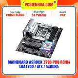  MAINBOARD ASRock Z790 Pro RS/D4 ( LGA1700 / ATX / 4xDDR4 ) 