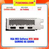  VGA MSI GeForce RTX 3050 GAMING 6G GDDR6 