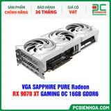  VGA SAPPHIRE PURE Radeon RX 9070 XT GAMING OC 16GB GDDR6 (11348-02-20G) 