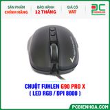  CHUỘT FUHLEN G90 PRO X ( LED RGB / DPI 8000 ) 