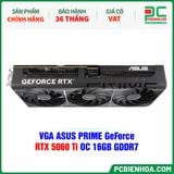  VGA ASUS PRIME GeForce RTX 5060 Ti OC 16GB GDDR7 (PRIME-RTX5060TI-O16G) 