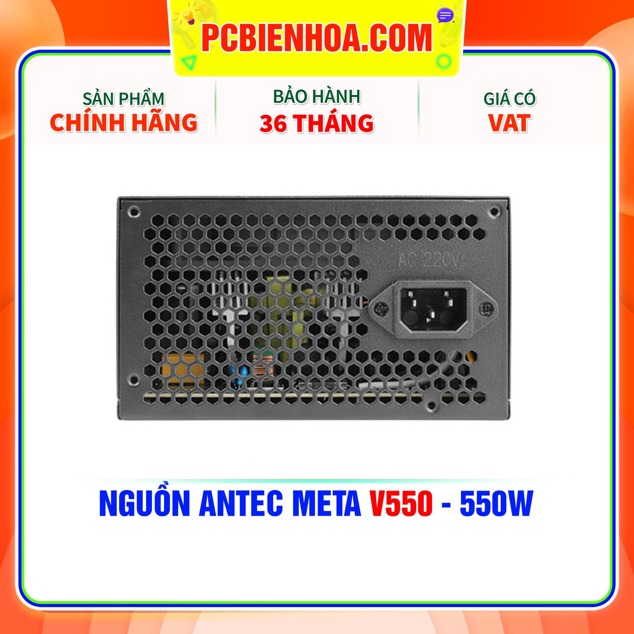  NGUỒN ANTEC META V550 - 550W 