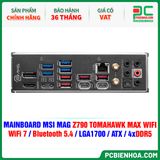  DDR5 - MAINBOARD MSI MAG Z790 TOMAHAWK MAX WIFI ( WIFI 7 / Bluetooth 5.4 / LGA1700 / ATX / 4xDDR5 ) 