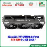  VGA ASUS TUF GAMING GeForce RTX 5060 OC 8GB GDDR7 (TUF-RTX5060-O8G-GAMING) 