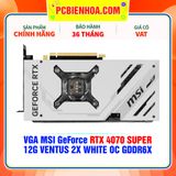  VGA MSI GeForce RTX 4070 SUPER 12G VENTUS 2X WHITE OC GDDR6X 