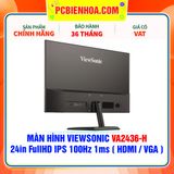  MÀN HÌNH VIEWSONIC VA2436-H - 24in FullHD IPS 100Hz 1ms ( HDMI / VGA ) 