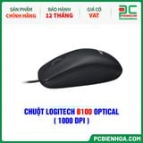  CHUỘT LOGITECH B100 OPTICAL ( 1000 DPI ) 
