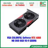  VGA COLORFUL GeForce RTX 4060 NB DUO 8GB V5-V GDDR6 