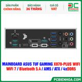  DDR5 - MAINBOARD ASUS TUF GAMING X870-PLUS WIFI ( WiFi 7 / Bluetooth 5.4 / AM5 / ATX / 4xDDR5 ) 