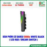  BÀN PHÍM CƠ DAREU EK65s WHITE BLACK ( LED RGB / DREAM SWITCH ) 