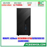  MINIPC ASRock DESKMINI B760/B/BB/BOX/US (BAREBONE) 