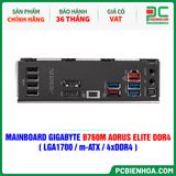  MAINBOARD GIGABYTE B760M AORUS ELITE DDR4 ( LGA1700 / m-ATX / 4xDDR4 ) 