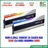  RAM G.SKILL TRIDENT Z5 SILVER RGB - 32GB (2x16GB) 6000MHz DDR5 ( F5-6000J3636F16GX2-TZ5RS ) 