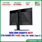  MÀN HÌNH GIGABYTE M27F - 27in FullHD IPS 144Hz 1ms ( DP / HDMI / USB Type-C ) 
