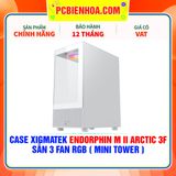  CASE XIGMATEK ENDORPHIN M II ARCTIC 3F - SẴN 3 FAN RGB ( MINI TOWER - EN42928 ) 