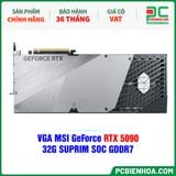  VGA MSI GeForce RTX 5090 32G SUPRIM SOC GDDR7 