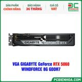  VGA GIGABYTE GeForce RTX 5060 WINDFORCE 8G GDDR7 (GV- N5060WF2-8GD) 