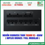  NGUỒN XIGMATEK THOR T850M V3 - 850W ( 80PLUS BRONZE / FULL MODULAR - EN43338 ) 