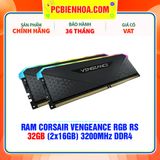  RAM CORSAIR VENGEANCE RGB RS 32GB (2x16GB) 3200MHz DDR4 (CMG32GX4M2E3200C16) 