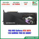  VGA MSI GeForce RTX 5070 12G GAMING TRIO OC GDDR7 