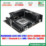  DDR5 - MAINBOARD ASUS ROG STRIX X870-I GAMING WIFI ( WiFi 7 / Bluetooth 5.4 / AM5 / Mini-ITX / 2xDDR5 ) 