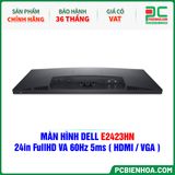  MÀN HÌNH DELL E2423HN - 24in FullHD VA 60Hz 5ms ( HDMI / VGA ) 