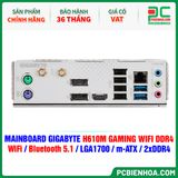  MAINBOARD GIGABYTE H610M GAMING WIFI DDR4 ( WiFi / Bluetooth 5.1 / LGA1700 / m-ATX / 2xDDR4 ) 