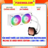  TẢN NHIỆT NƯỚC AIO COOLERMASTER MASTERLIQUID ML240L V2 ARGB WHITE EDITION ( HỖ TRỢ SOCKET LGA1700 ) 