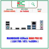  MAINBOARD ASROCK B660 PRO RS ( LGA1700 / ATX / 4xDDR4 ) 