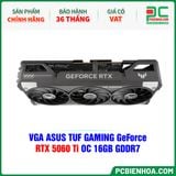  VGA ASUS TUF GAMING GeForce RTX 5060 Ti OC 16GB GDDR7 (TUF-RTX5060TI-O16G-GAMING) 
