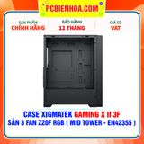  CASE XIGMATEK GAMING X II 3F - SẴN 3 FAN Z20F RGB ( MID TOWER - EN42355 ) 