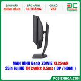  MÀN HÌNH BenQ ZOWIE XL2546K - 25in FullHD TN 240Hz 0.5ms ( DP / HDMI ) 