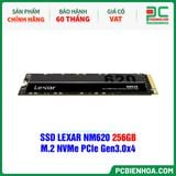  SSD LEXAR NM620 256GB - M.2 NVMe PCIe Gen3.0x4 (LNM620X256G-RNNNG) 