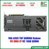  VGA ASUS TUF GAMING Radeon RX 9060 XT OC 16GB GDDR6 ( TUF-RX9060XT-O16G-GAMING ) 
