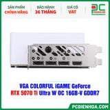  VGA COLORFUL iGAME GeForce RTX 5070 Ti Ultra W OC 16GB-V GDDR7 