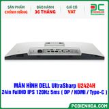  MÀN HÌNH DELL UltraSharp U2424H - 24in FullHD IPS 120Hz 5ms ( DP / HDMI / USB Type-C ) 