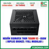  NGUỒN XIGMATEK THOR T850M V3 - 850W ( 80PLUS BRONZE / FULL MODULAR - EN43338 ) 