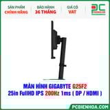  MÀN HÌNH GIGABYTE G25F2 - 25in FullHD IPS 200Hz 1ms ( DP / HDMI ) 