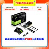  VGA NVIDIA Quadro P1000 4GB GDDR5 