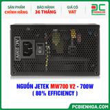  NGUỒN JETEK MW700 V2 - 700W ( 80% EFFICIENCY ) 
