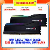  RAM G.SKILL TRIDENT Z5 RGB 32GB (2x16GB) 6400MHz DDR5 BLACK Intel XMP ( F5-6400J3239G16GX2-TZ5RK ) 