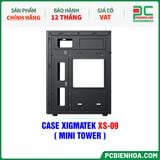  CASE XIGMATEK XS-09 - CHƯA KÈM FAN ( MINI TOWER - EN46308 ) 