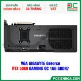  VGA GIGABYTE GeForce RTX 5080 GAMING OC 16G GDDR7 (GV-N5080GAMING OC-16GD) 