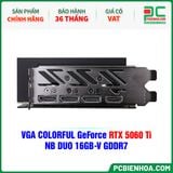  VGA COLORFUL GeForce RTX 5060 Ti NB DUO 16GB-V GDDR7 