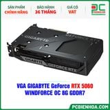  VGA GIGABYTE GeForce RTX 5060 WINDFORCE OC 8G GDDR7 (GV-N5060WF2OC-8GD) 