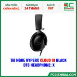  TAI NGHE HYPERX CLOUD III BLACK ( DTS HEADPHONE: X ) 