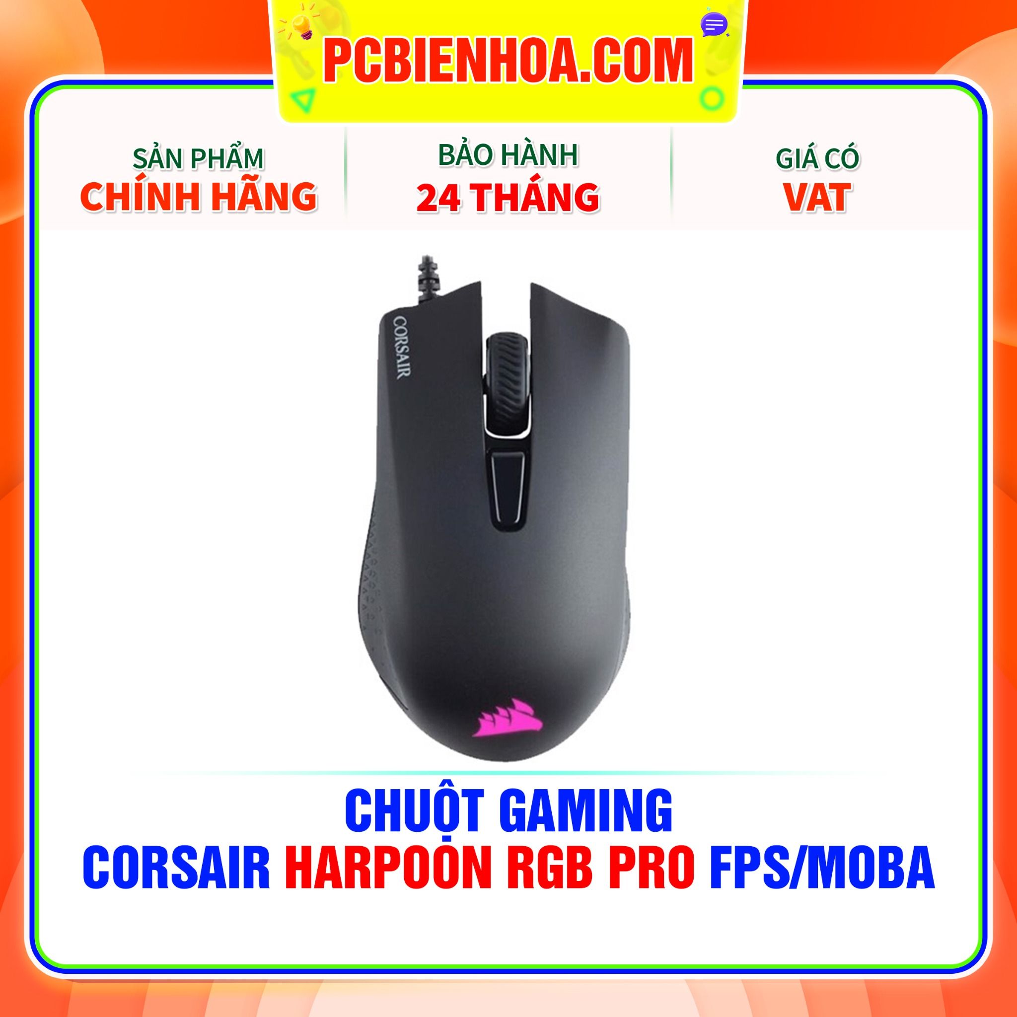  Chuột gaming Corsair Harpoon RGB Pro FPS/MOBA 