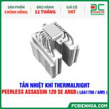  TẢN NHIỆT KHÍ THERMALRIGHT PEERLESS ASSASSIN 120 SE ARGB ( HỖ TRỢ SOCKET LGA1700 / AM5 ) 