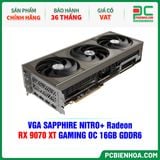  VGA SAPPHIRE NITRO+ Radeon RX 9070 XT GAMING OC 16GB GDDR6 (11348-01-20G) 
