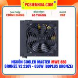  NGUỒN COOLER MASTER MWE 650 BRONZE V2 230V - 650W ( 80PLUS BRONZE ) 